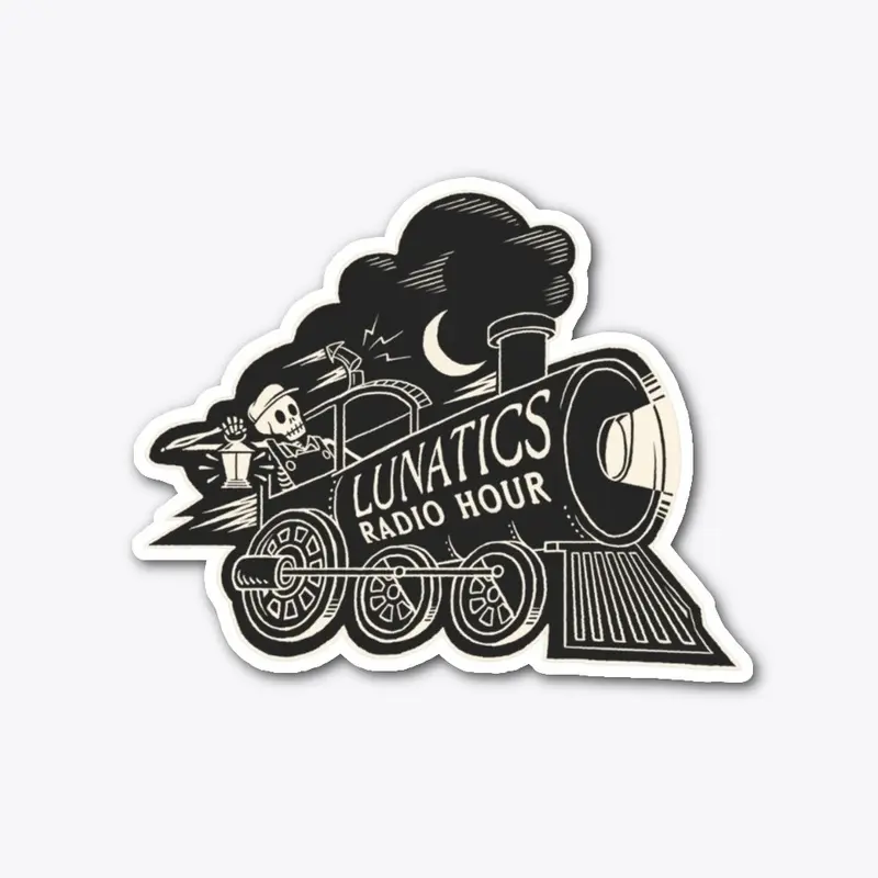 Ghost Train Sticker