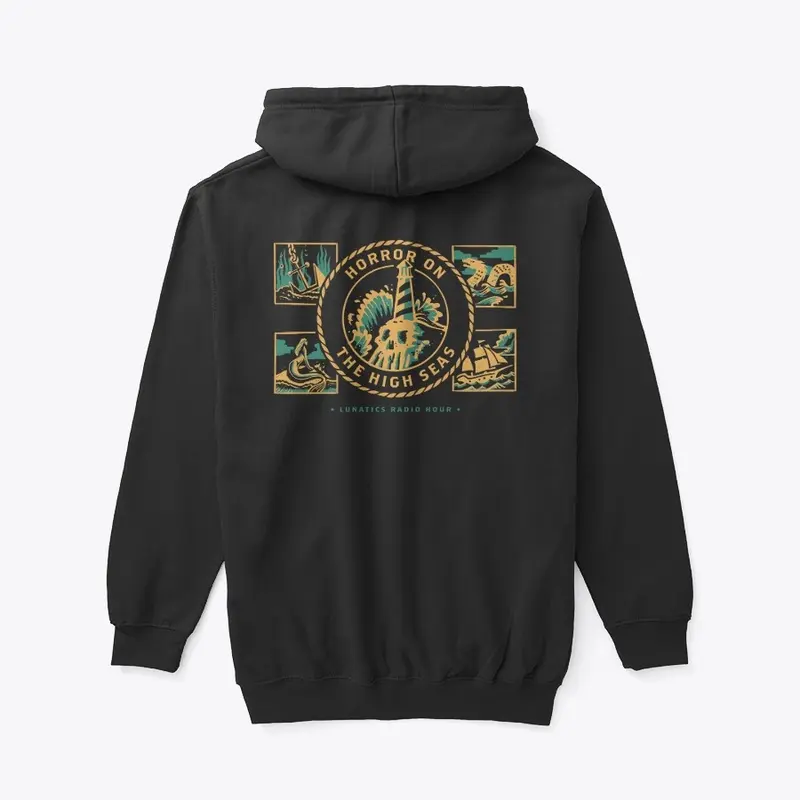 Horror on The High Seas 2 Sided Hoodie